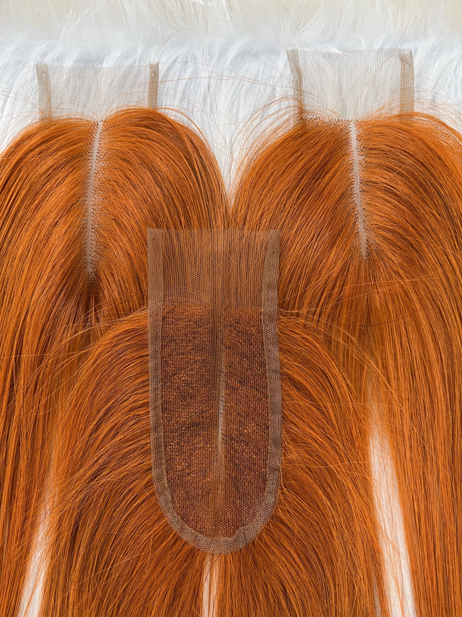 Closure Hair Extension - Ginger Color (#Suti 1-15)