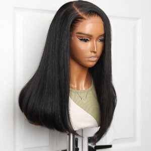 Wig Luxury Bone Straight - Black Color
